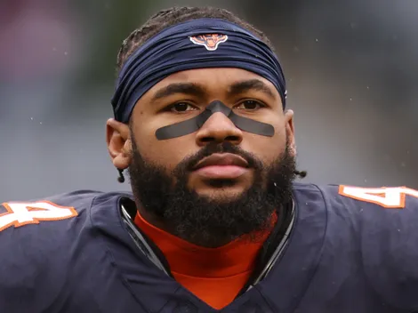 Is D'Andre Swift playing today for Chicago Bears vs NY Giants in Week 10 of 2025 NFL season?