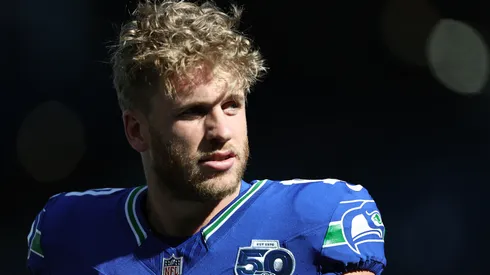 Cooper Kupp #10 of the Seattle Seahawks