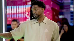 Udonis Haslem speaks.