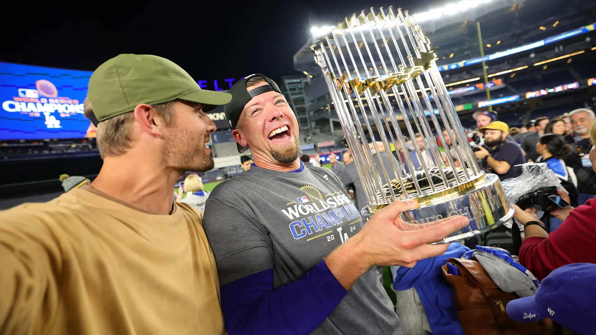 Blake Treinen #49 of the Los Angeles Dodgers in 2024. (Source: Alex Slitz/Getty Images)