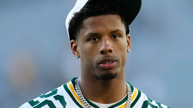 Matthew Golden #22 of the Green Bay Packers.