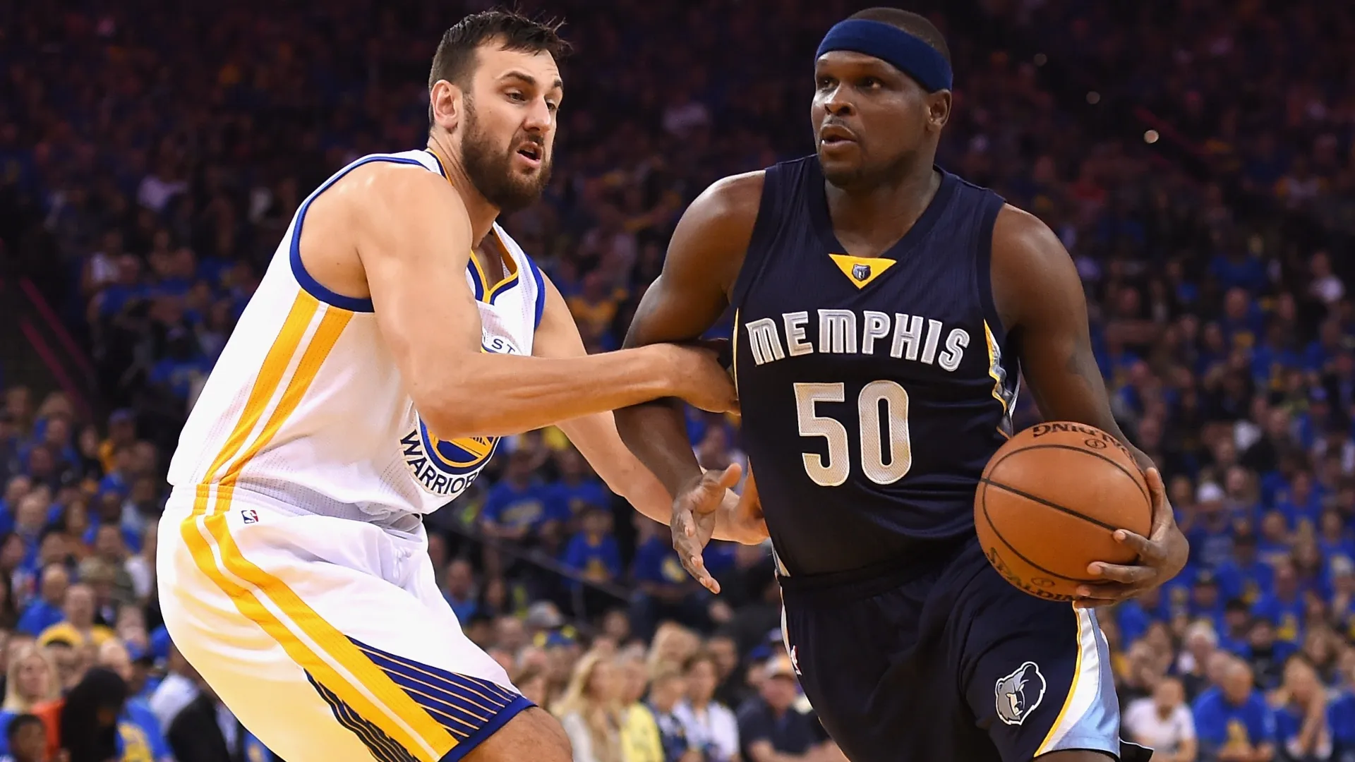 Zach Randolph #50 of the Memphis Grizzlies in 2016. (Source: Thearon W. Henderson/Getty Images)