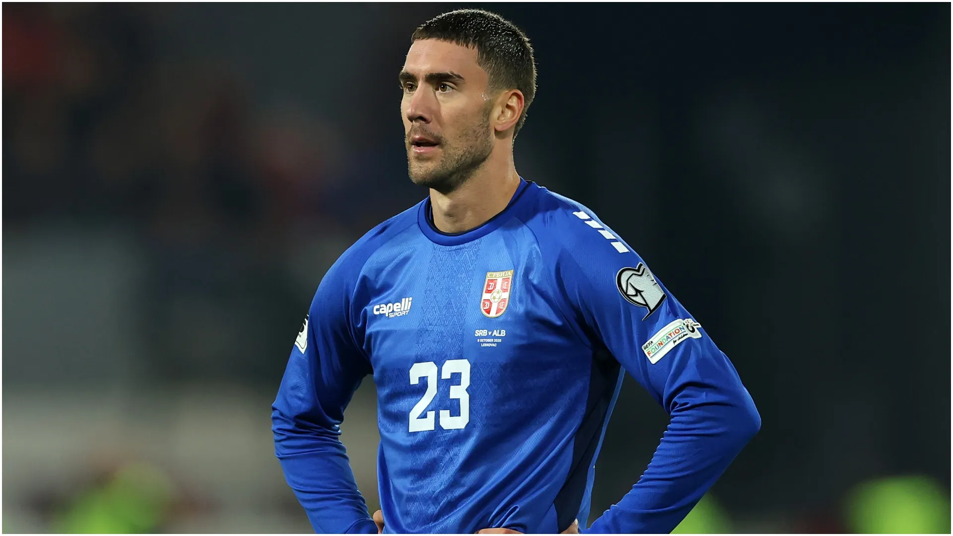 Dusan Vlahovic of Serbia – Srdjan Stevanovic/Getty Images