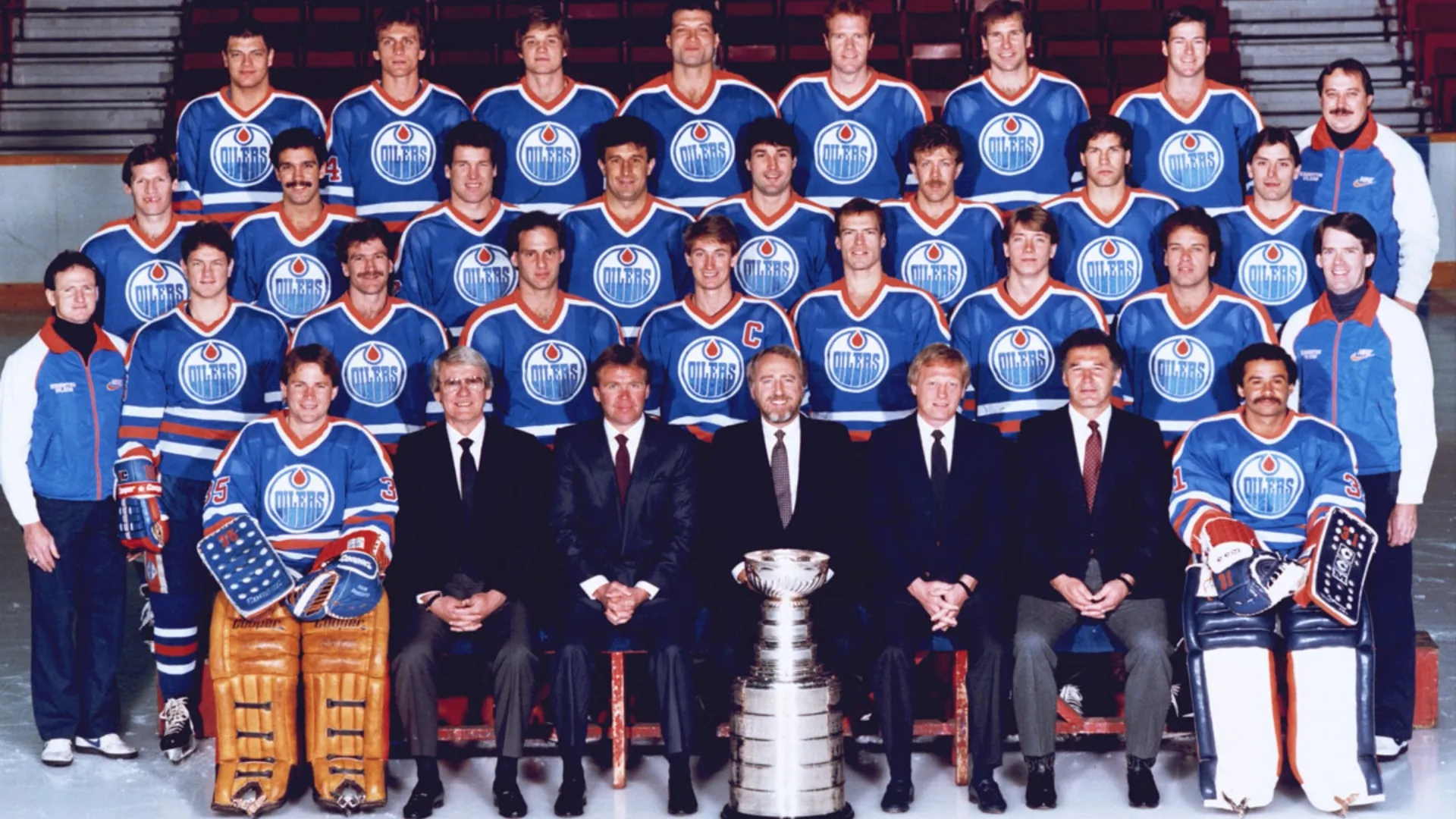 1985-86 Edmonton Oilers (Source: Hockey Hall of Fame)