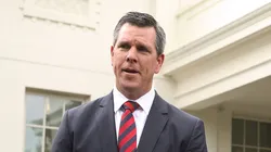 Mike Sullivan at the White House after the Pittsburgh Penguins' 2016 Stanley Cup
