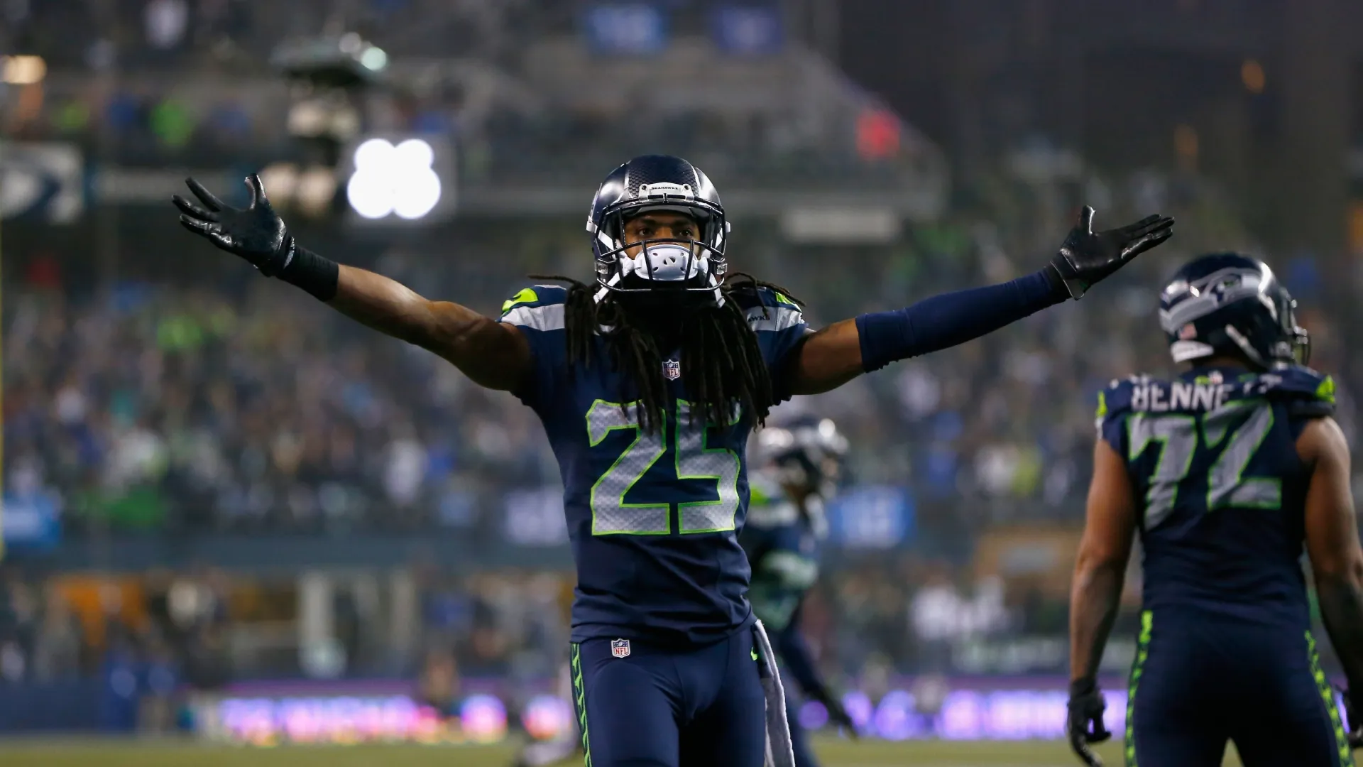 Richard Sherman (Source: Jonathan Ferrey/Getty Images)