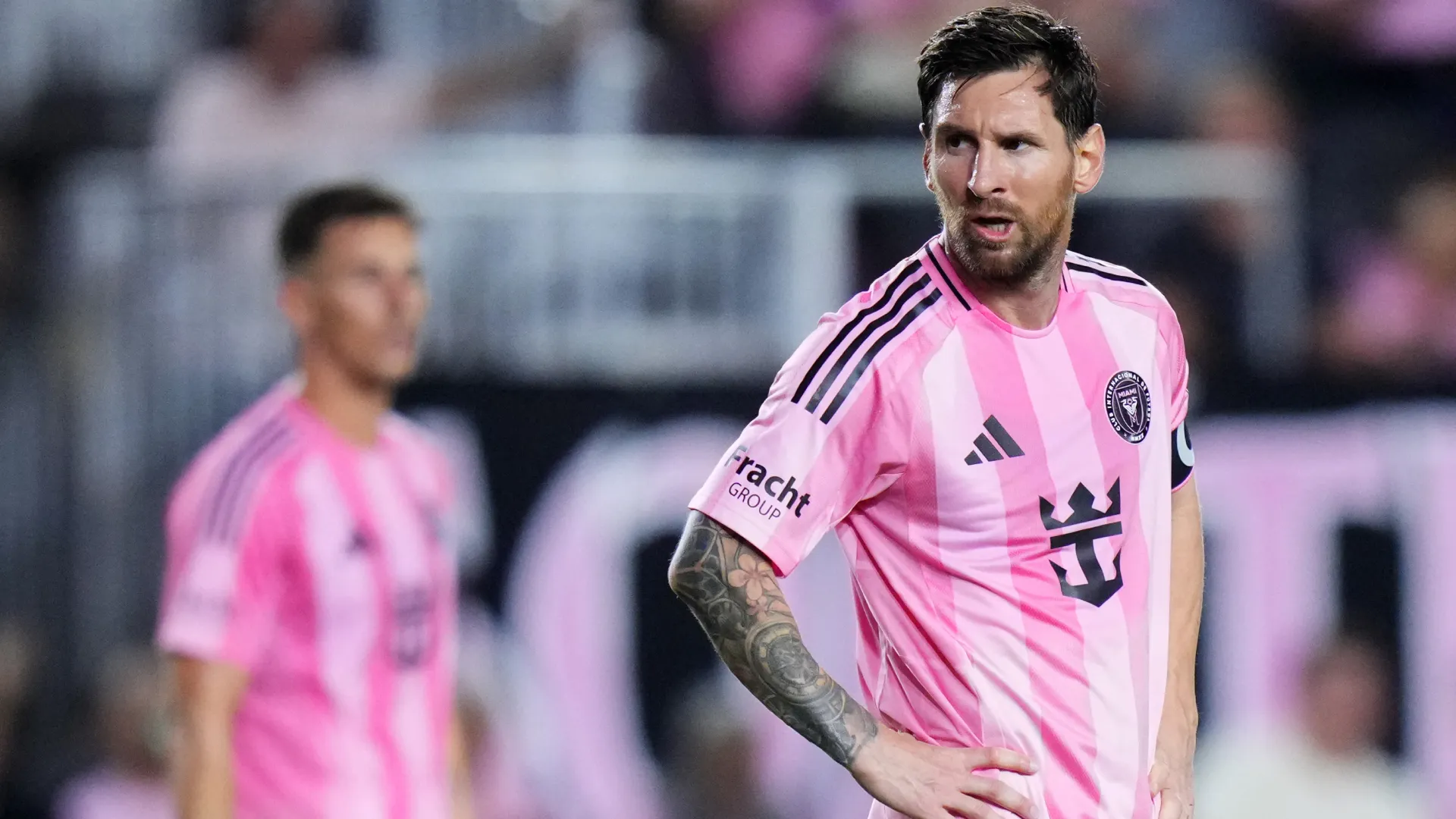Lionel Messi is currently playing at the 2025 MLS Cup Playoffs with Inter Miami. (Getty Images)