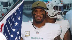 Tua Tagovailoa #1 of the Miami Dolphins.