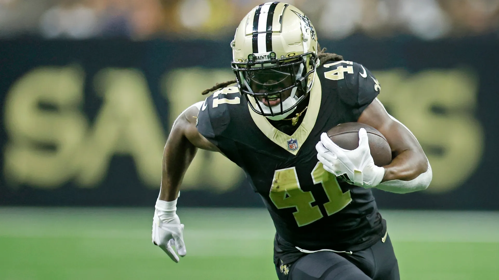 Alvin Kamara (Source: Chris Graythen/Getty Images)