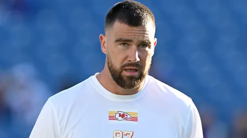 Travis Kelce #87 of the Kansas City Chiefs.
