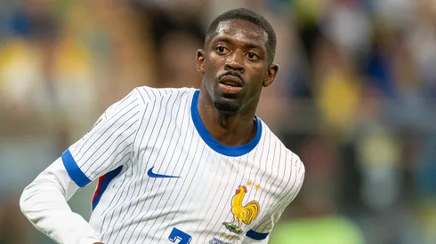 Ousmane Dembele of France looks on during the FIFA World Cup 2026 qualifier match.