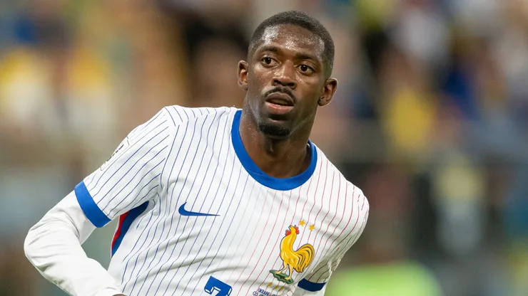 Ousmane Dembele of France looks on during the FIFA World Cup 2026 qualifier match.