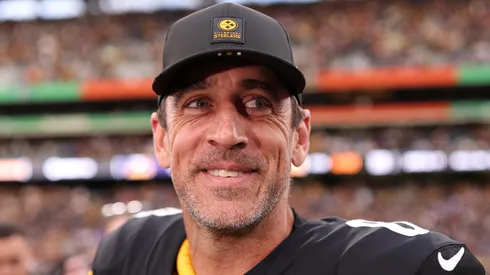 Aaron Rodgers quarterback of the Pittsburgh Steelers