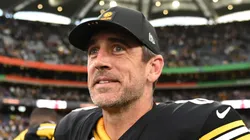 Aaron Rodgers quarterback of the Pittsburgh Steelers