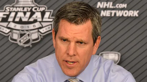 Mike Sullivan at Consol Energy Center in Pittsburgh, Pennsylvania.