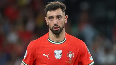 Bruno Fernandes of Portugal during a FIFA World Cup 2026 qualifier match.