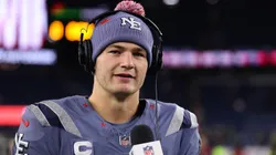 Drake Maye #10 of the New England Patriots