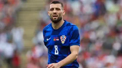 Mateo Kovacic during a UEFA Euro match with Croatia.