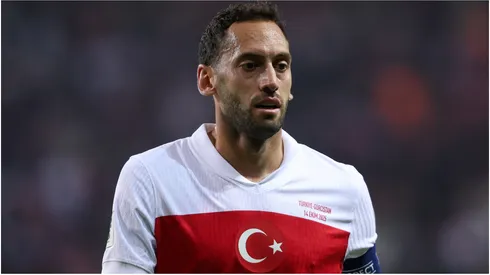 Hakan Calhanoglu of Turkiye