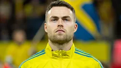 Gabriel Gudmundsson of Sweden before the FIFA World Cup 2026 qualifier match.