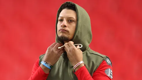 Patrick Mahomes #15 of the Kansas City Chiefs.