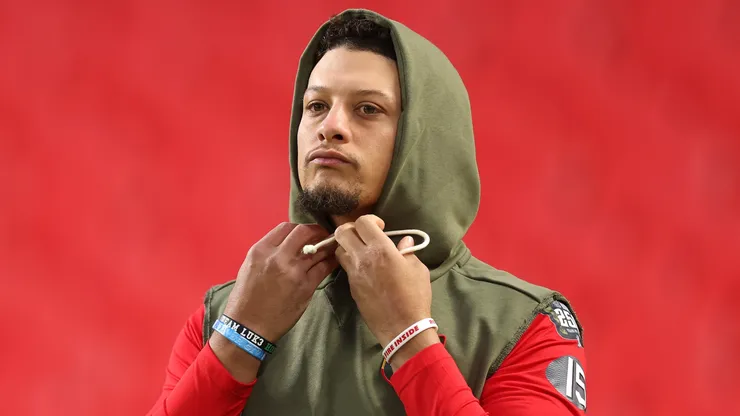 Patrick Mahomes #15 of the Kansas City Chiefs.