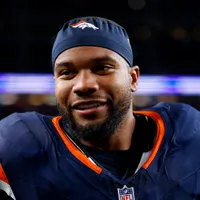 Why is JK Dobbins not playing today for Broncos vs Bills in AFC Divisional Round of 2026 NFL playoffs?