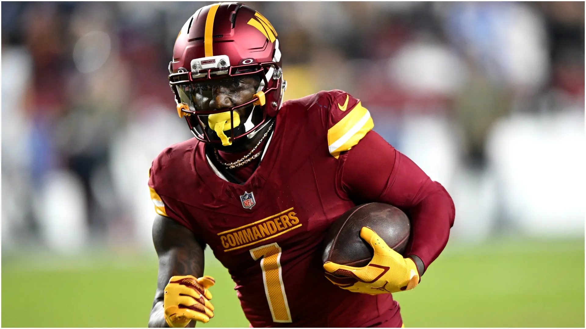Deebo Samuel Sr. of the Washington Commanders – Greg Fiume/Getty Images