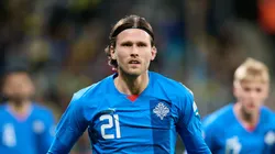 Arnor Ingvi Traustason at Tarczynski Arena on March 26, 2024 in Wroclaw, Poland.