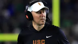 Head coach Lincoln Riley of the USC Trojans.