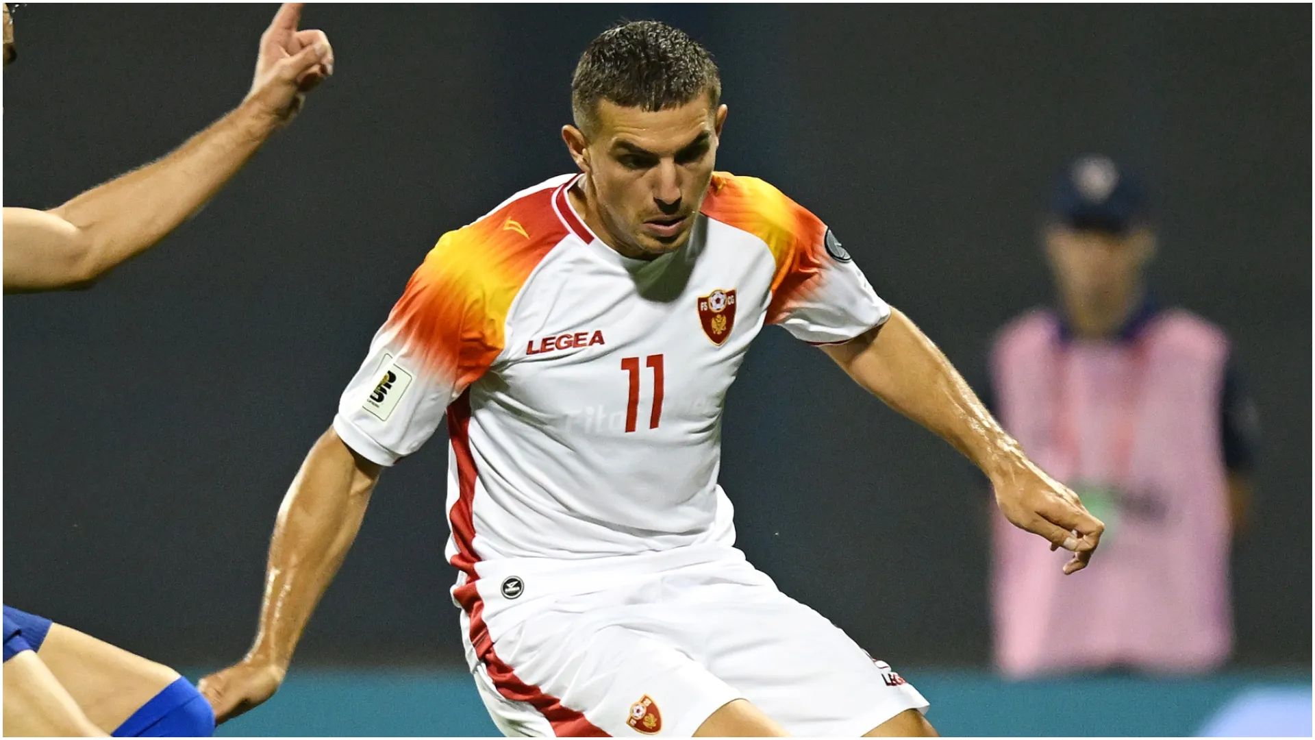 Nikola Krstovic of Montenegro – Jurij Kodrun/Getty Images