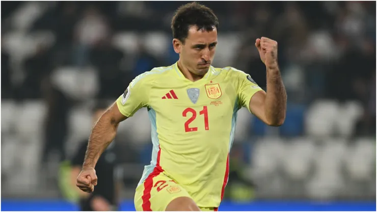 Mikel Oyarzabal of Spain