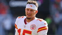 Patrick Mahomes #15 of the Kansas City Chiefs.