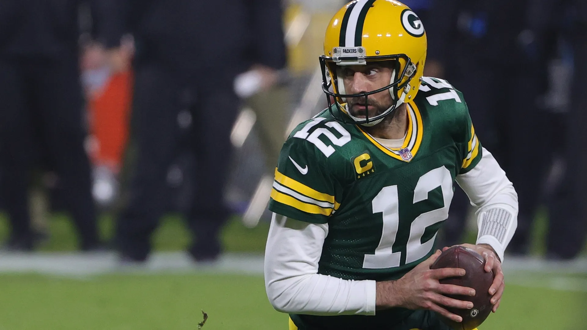 Aaron Rodgers (Source: Stacy Revere/Getty Images)