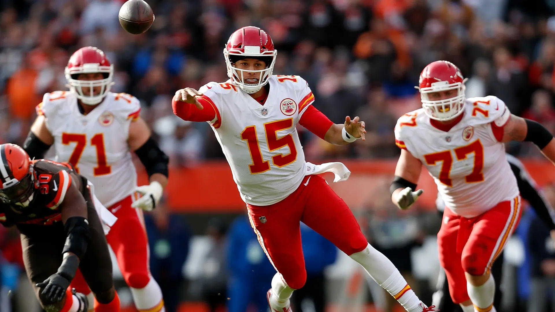 Patrick Mahomes (Source: Kirk Irwin/Getty Images)