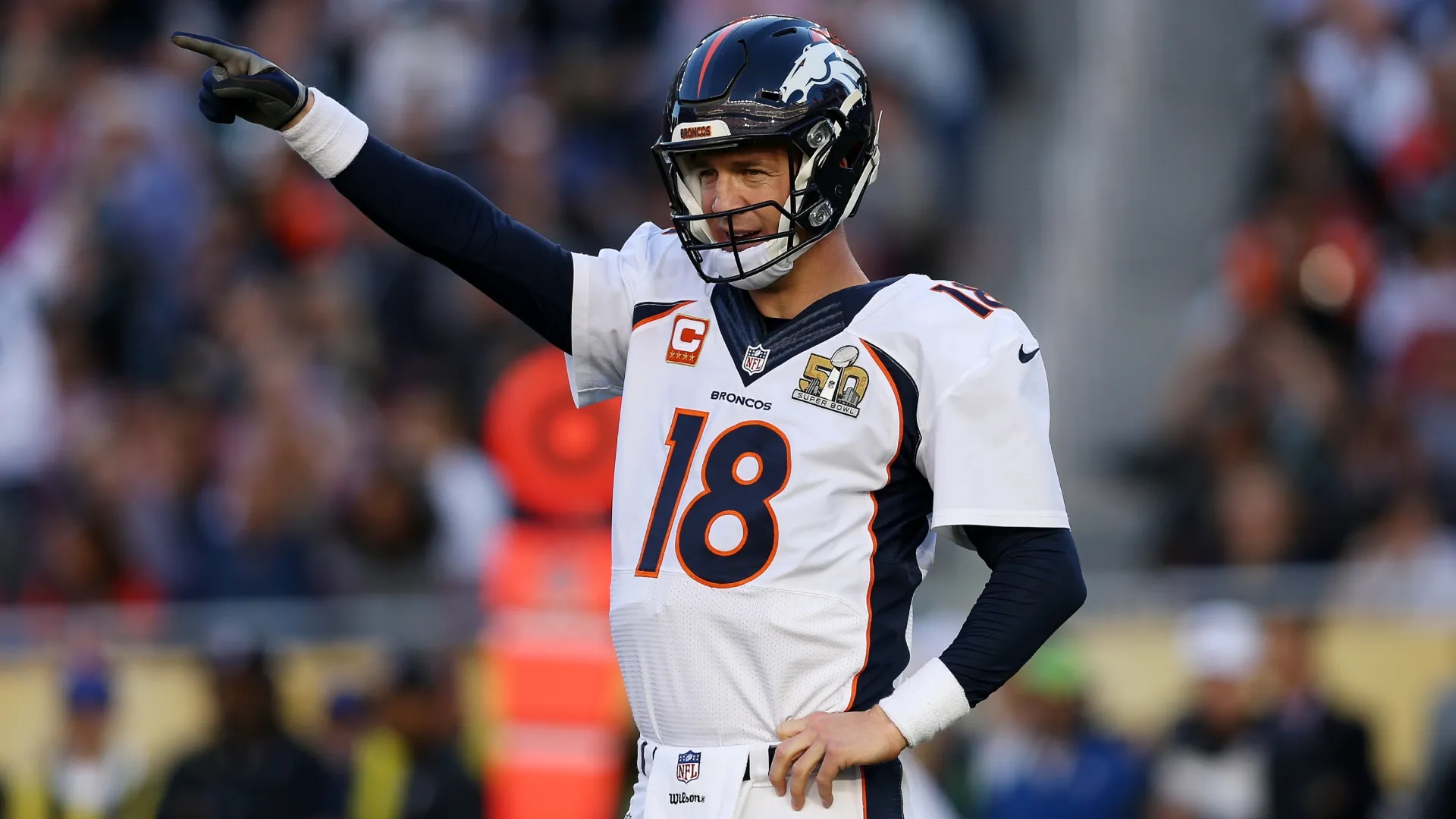 Peyton Manning (Source: Patrick Smith/Getty Images)