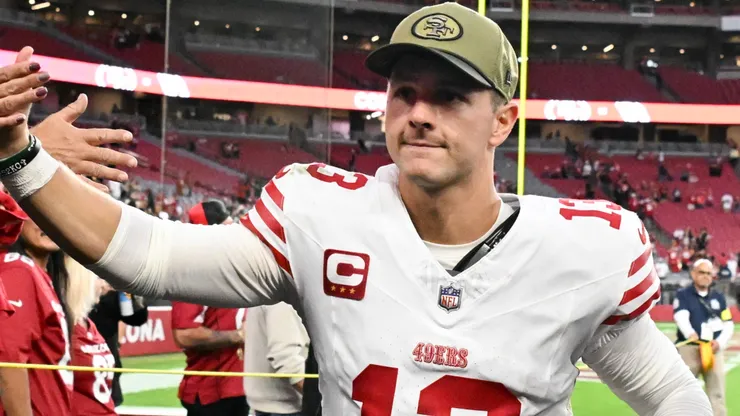 Brock Purdy #13 of the San Francisco 49ers.