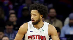 Cade Cunningham #2 of the Detroit Pistons