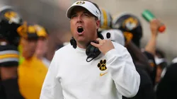 Head coach Eli Drinkwitz of the Missouri Tigers.