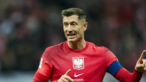Robert Lewandowski of Poland.