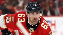 Brad Marchand at Amerant Bank Arena on November 13, 2025 in Sunrise, Florida.