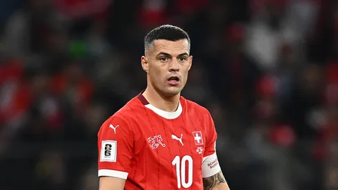 Granit Xhaka of Switzerland.