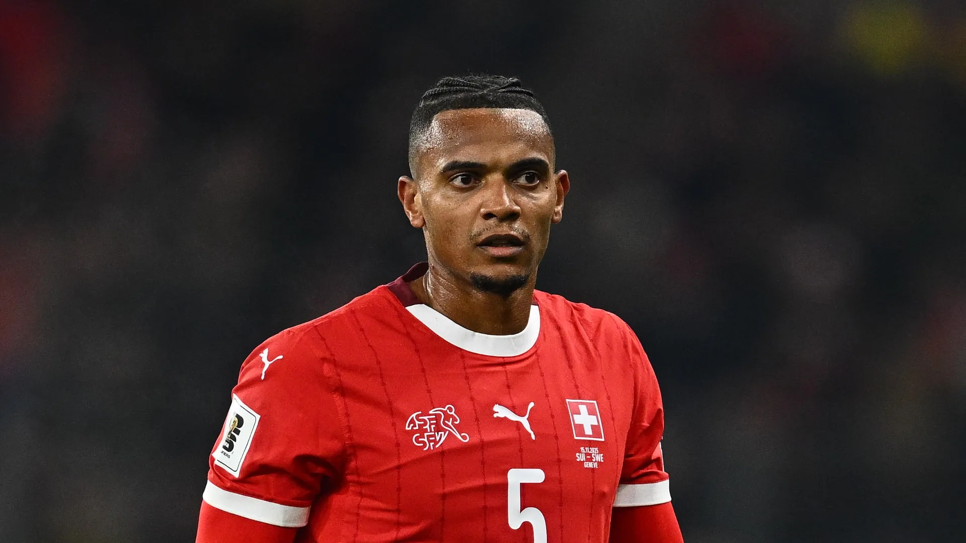 Manuel Akanji of Switzerland