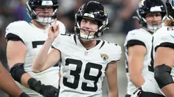 Cam Little #39 of the Jacksonville Jaguars in 2025.