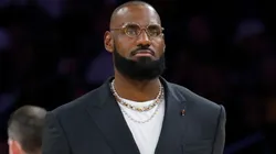 LeBron James #23 of the Los Angeles Lakers.