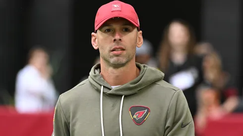 Head coach Jonathan Gannon of the Arizona Cardinals.