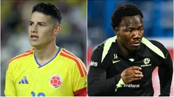 James Rodriguez from Colombia and Nestory Irankunde from Australia.