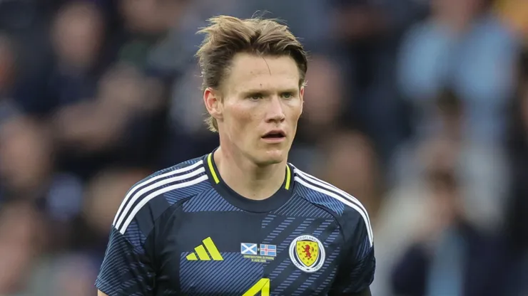 Scott McTominay of Scotland at Hampden Park on June 6, 2025 in Glasgow, Scotland