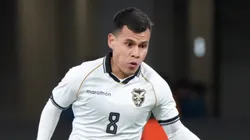 Moises Villarroel of Bolivia in action