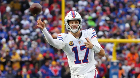 Josh Allen #17 of the Buffalo Bills.